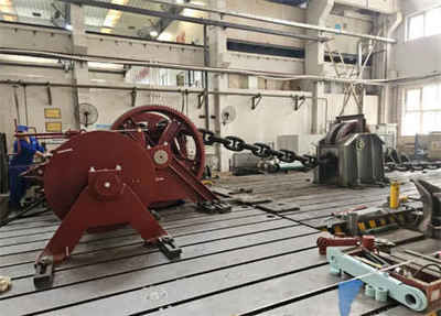 現代尾浦船廠甲板機械設備成功交付，助力大船產業工具公司拓展高端裝備業務